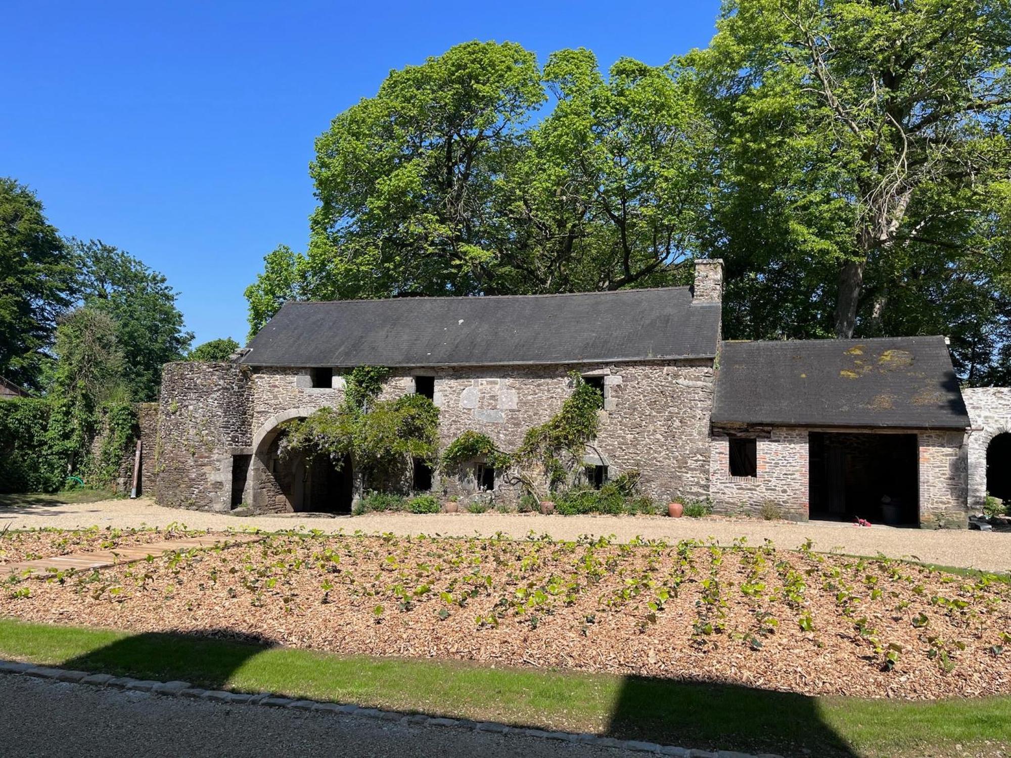 Manoir Du Menec Chambre Le Folgoet Exteriör bild